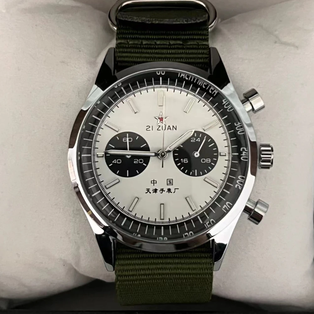 Fashion Casual Men's Watch Luxury Business Multifunctional Chronograph Stainless Steel Waterproof Date Display Sports Watch