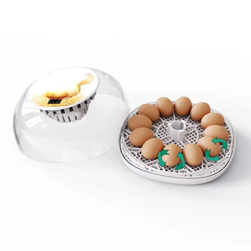 

#360 Visible Hatching For M12 Chicken Egg Electric Incubator for Hen Eggs Fully Automatic