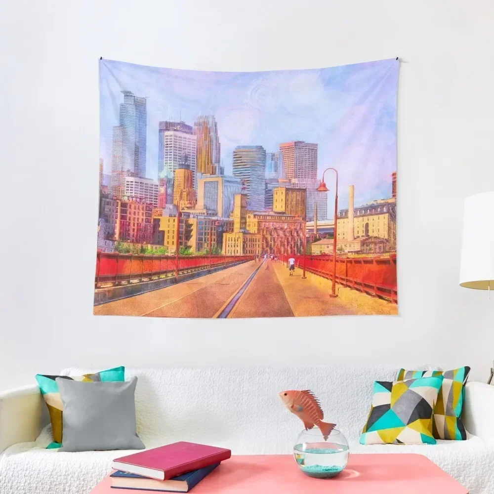 今日は市が私の名前を呼んでいます。 タペストリー 部屋の装飾 韓国風 ウォールデコ 部屋の装飾 かわいいタペストリー