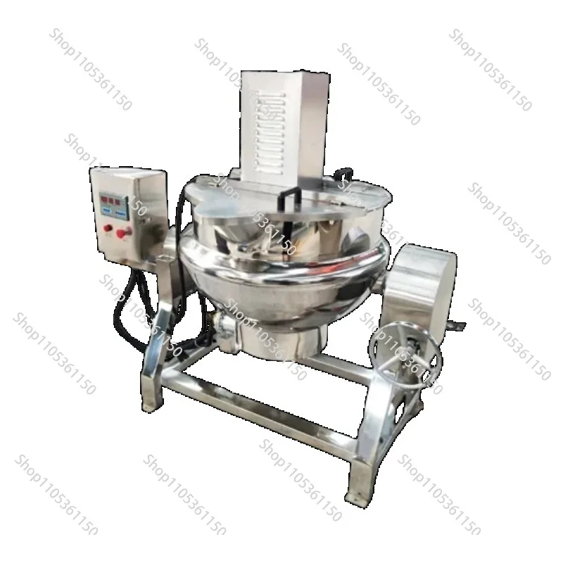 Commercial electrical steam gas heated jam source  ketchup jacketed cooking kettle cooking machine