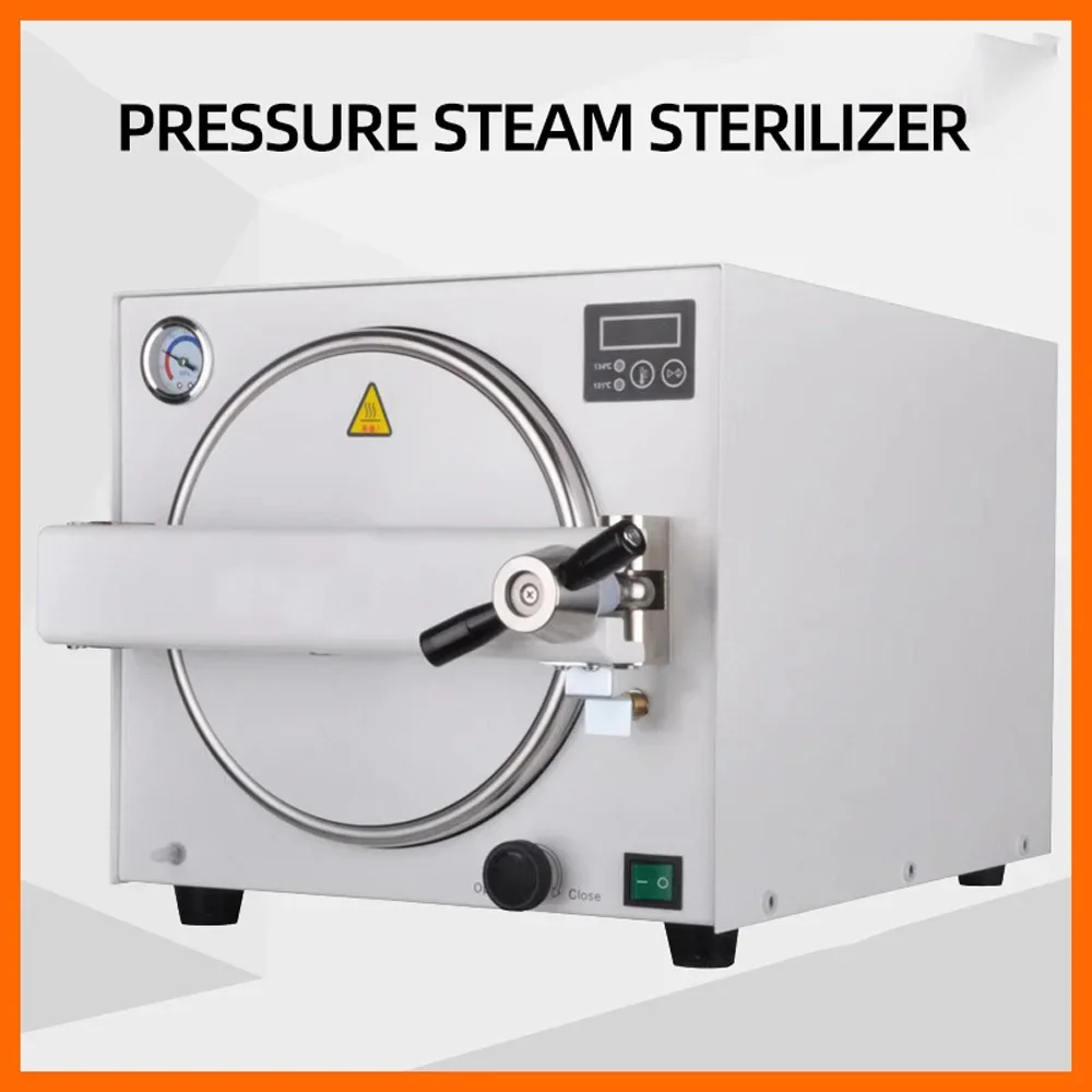 18L Dental Sterilizer Infrared Sterilizer Cabinet with Dry Oral Materials Hospital  Vacuum Sterilizer Pot