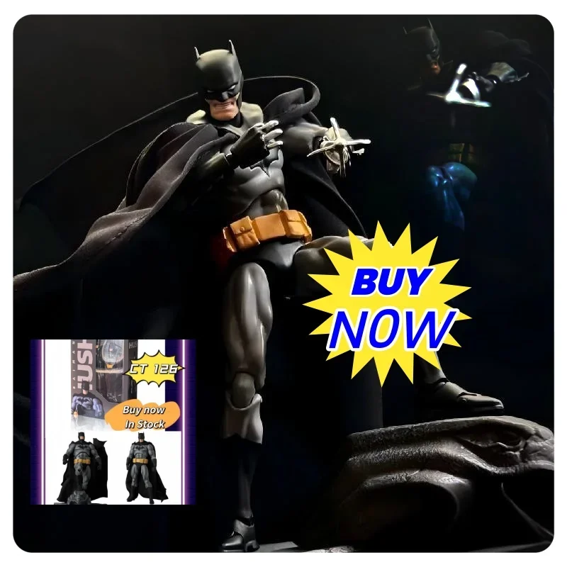 

Доступна фигурка Бэтмена CT Toys — это фигурка MAFEX 126, тематическая вокруг Бэтмена Хунта, подходящая игрушка для детей.