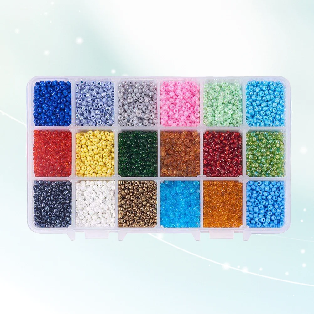 

Glass Beads 3Mm Smooth Round Craft Beads for DIY Jewelry Making Bracelets Necklaces Kids Creative Projects Assorted