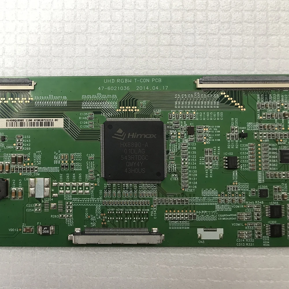 UHD RGBW T-CON PCB 47-6021036 HV490QUBB05 T Con Board Display Card for TV Equipment for Business Logic Board Placa Tcom