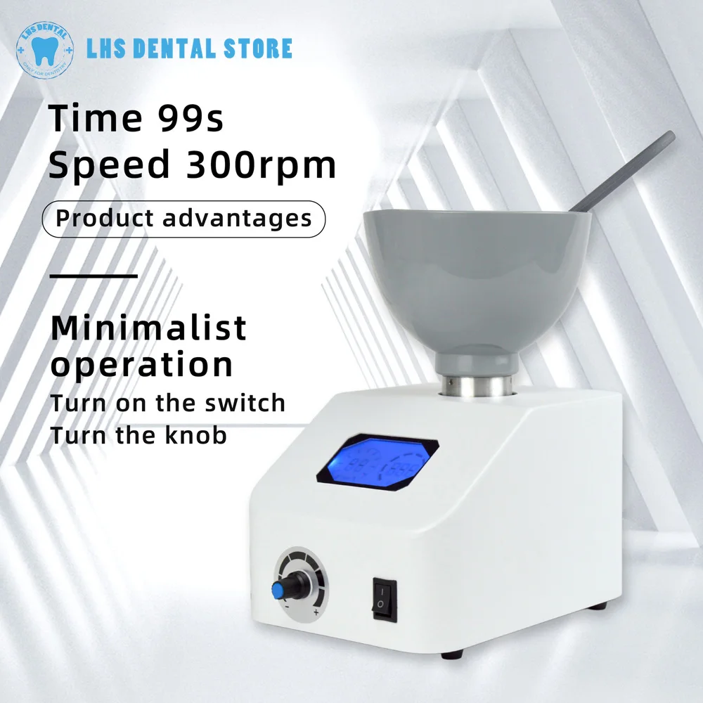 Dental Alginate Mixer 700mL Impression Material Mixer Automatic Dental Plaster Mixer Laboratory Equipment