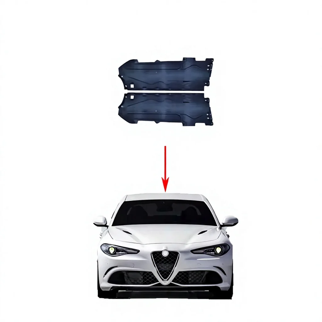 High Quality Auto Parts 50564054 50552857 50550710 50564051 50550289 Black Underbody Protection Panel for Alfa Romeo Giulia