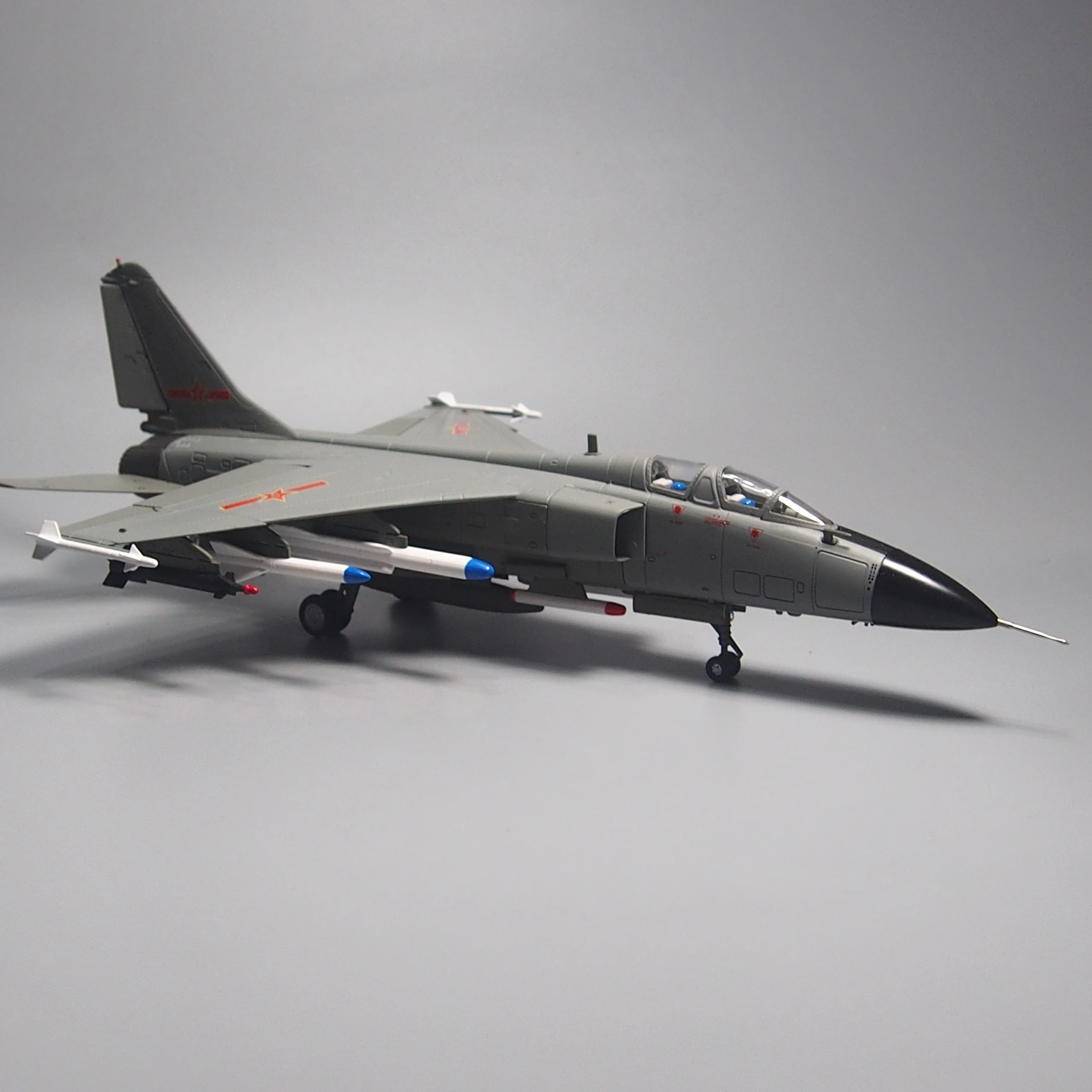 1:72 Scale JH-7 Combat Bombing Alloy Die Cast Aircraft Model Flying Leopard Simulation Model Collection Toys Gifts