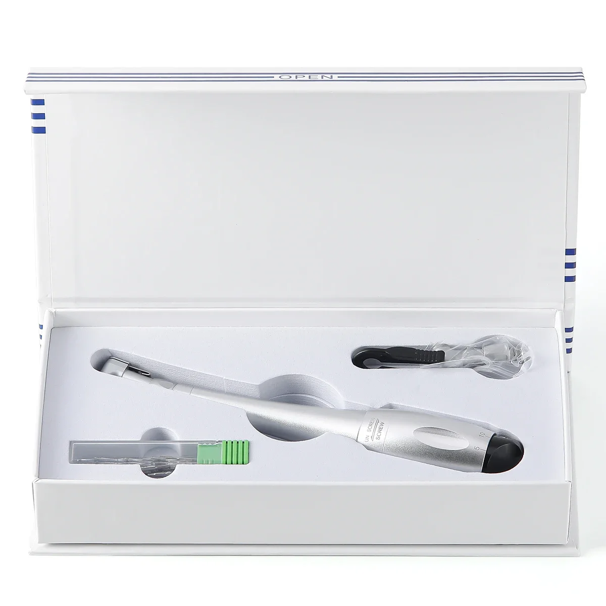 Стоматологический универсальный крутящий момент для имплантатов с 16 шт. драйверами, гаечный ключ AZDENT, стоматологическая защелка, наконечник от 5 до 35 Н см, стоматологический инструмент