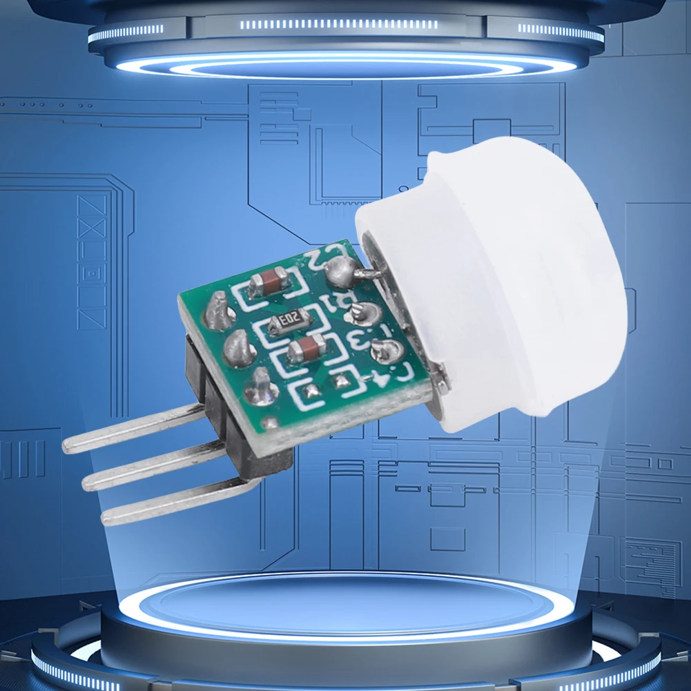 IR Pyroelectric Infrared PIR Motion Human Sensor Adjustable AM312 Sensor Mini Body Sensor Module High Sensitivity DC 2.7-12V