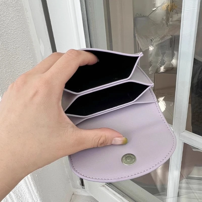 

Новый универсальный минималистичный и портативный короткий кошелек из искусственной кожи с однотонным дизайном и многофункциональными возможностями, 1 шт.