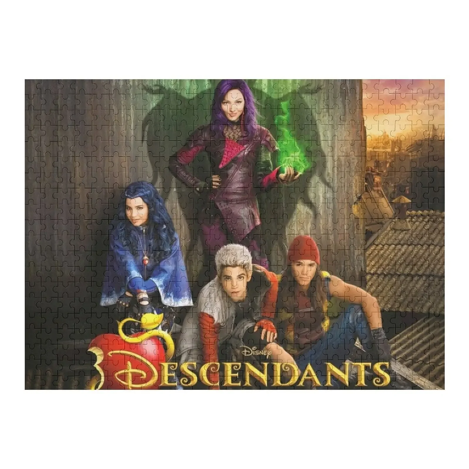 Descendants TV Show Jigsaw Puzzle Custom Personalized For Kids Woods For Adults Puzzle