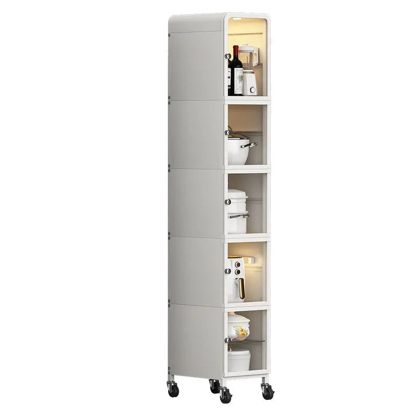 

rack Floor-to-ceiling multi-layer 25 cm crevice Storage high Standing cabinet Wall narrow storage