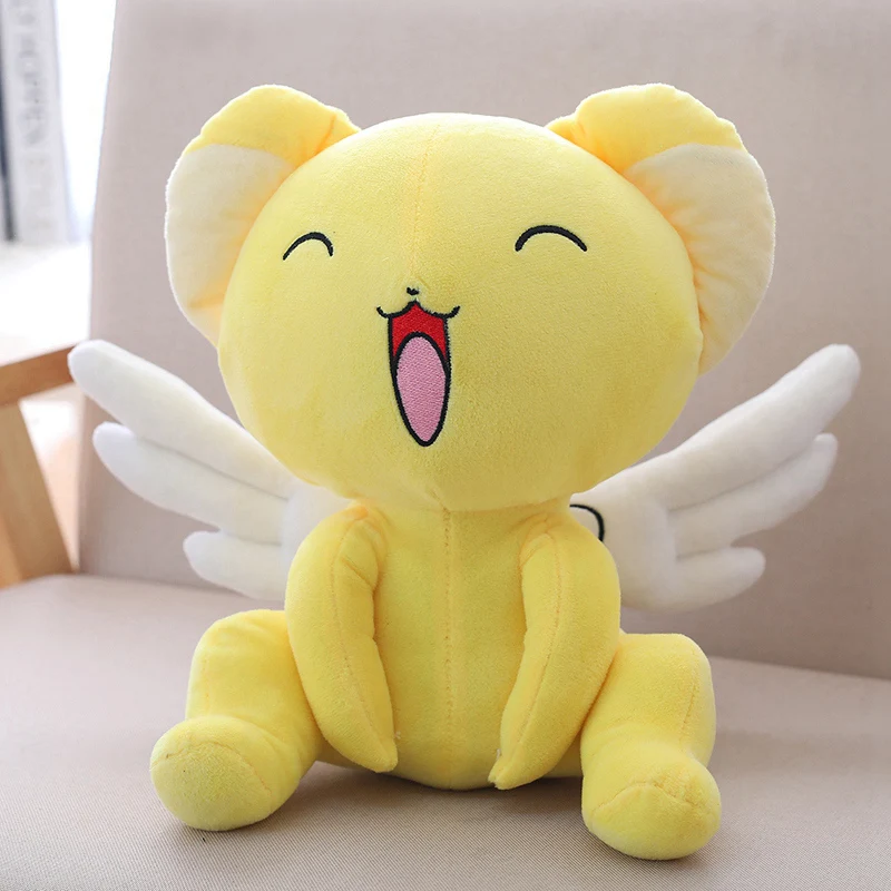 Muñeco de peluche Sakura Kero de 30cm/40cm para niño, muñeco de Anime con Captor de tarjetas, cojín de almohada suave, juguete de peluche para regalo