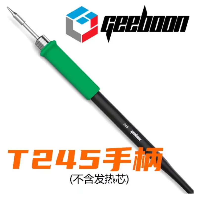 Manija de soldadura T245 con 6 orificios compatible con estación de soldadura TA310\TA305\TC22\HC24, sin puntas