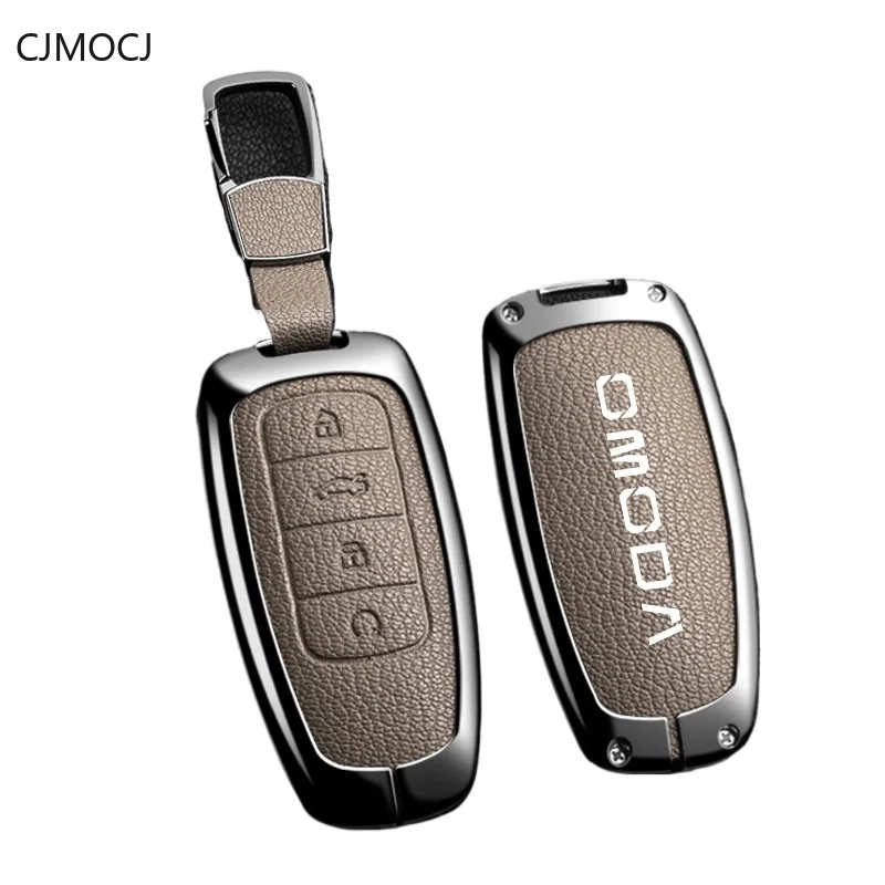 

Premium Zinc Alloy Key Cover for Chery OMODA 5/OMODA 3 - Protective Key Case Keybag Keychain