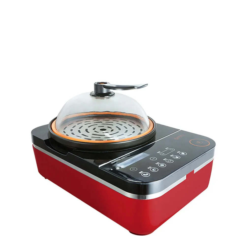 Olla de cocina, vaporizador de alimentos, olla eléctrica de vapor para mariscos, olla caliente, olla múltiple, olla multifuncional electrica