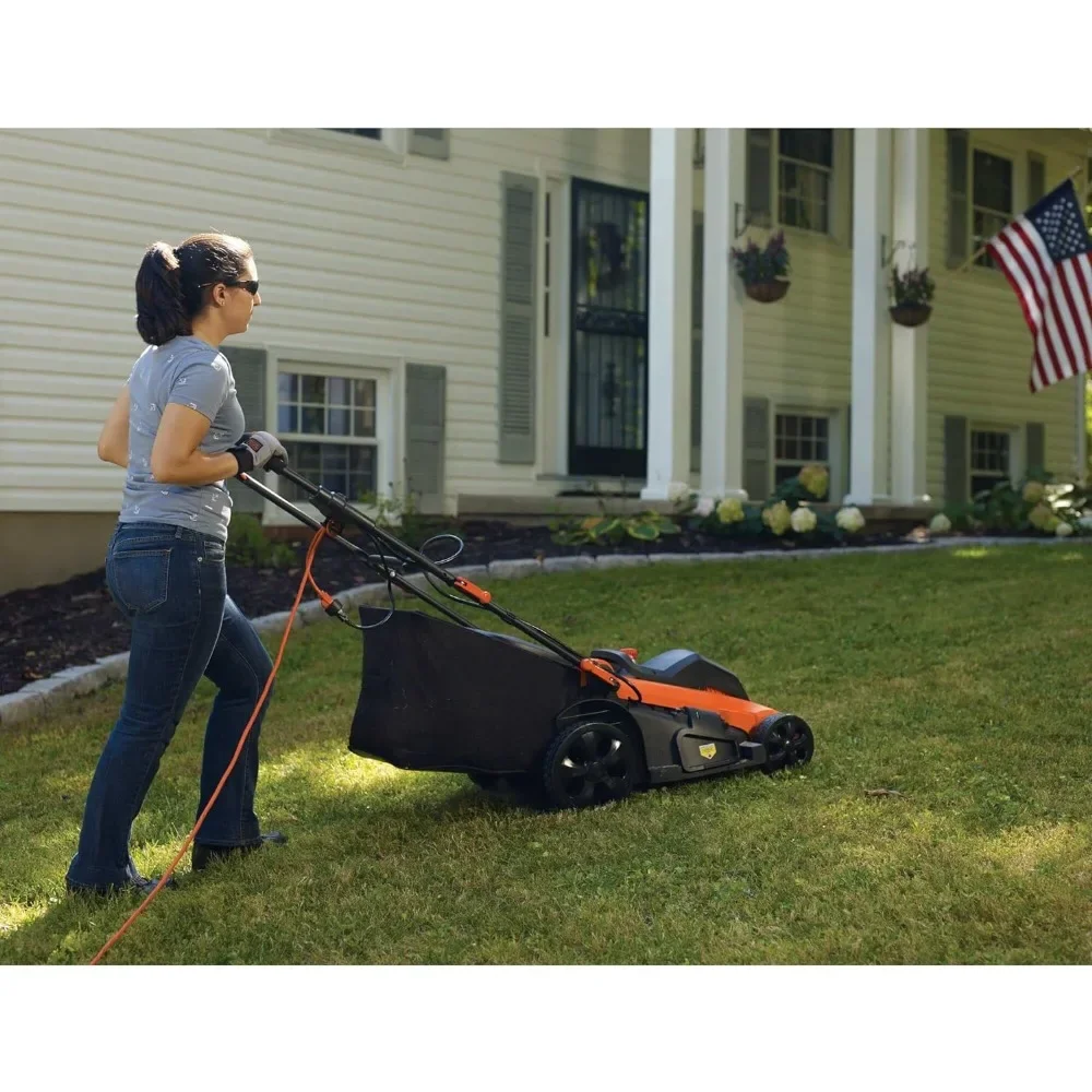 Lawn Mower, Corded, 13-Amp, 20-Inch (MM2000) Lawn Mower Electric Lawn Mowers