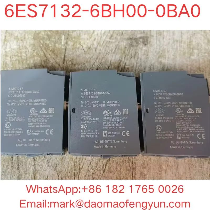 6ES7132-6BH00-0BA0 Used Tested OK In Good Condition, SIMATIC ET 200SP, digital output module