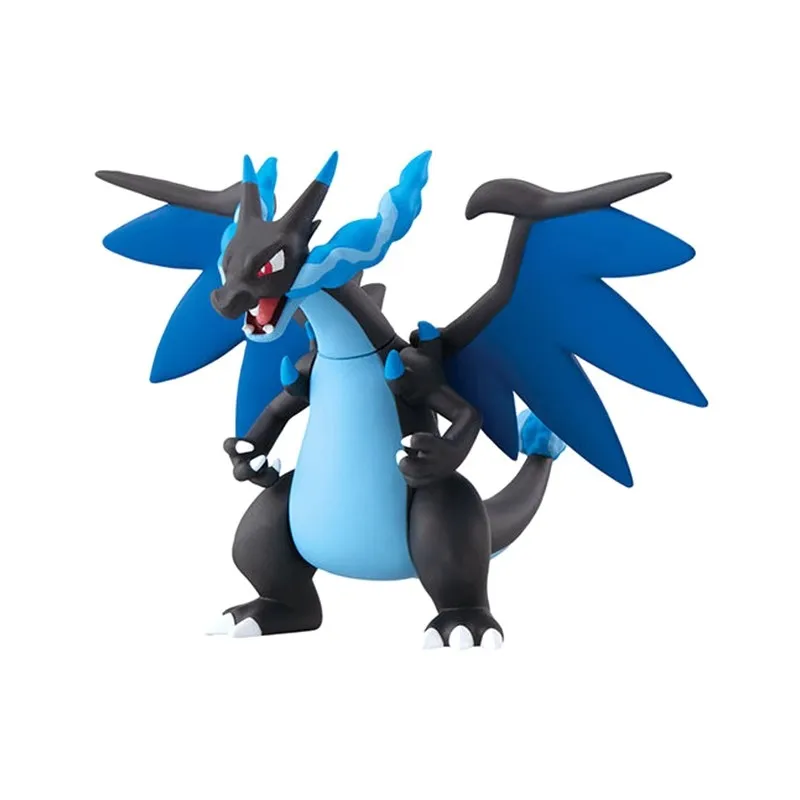 BANDAI In Stock Original Pokemon Mega Charizard XY Gashapon Anniversary Anime Figures Action Model Toys