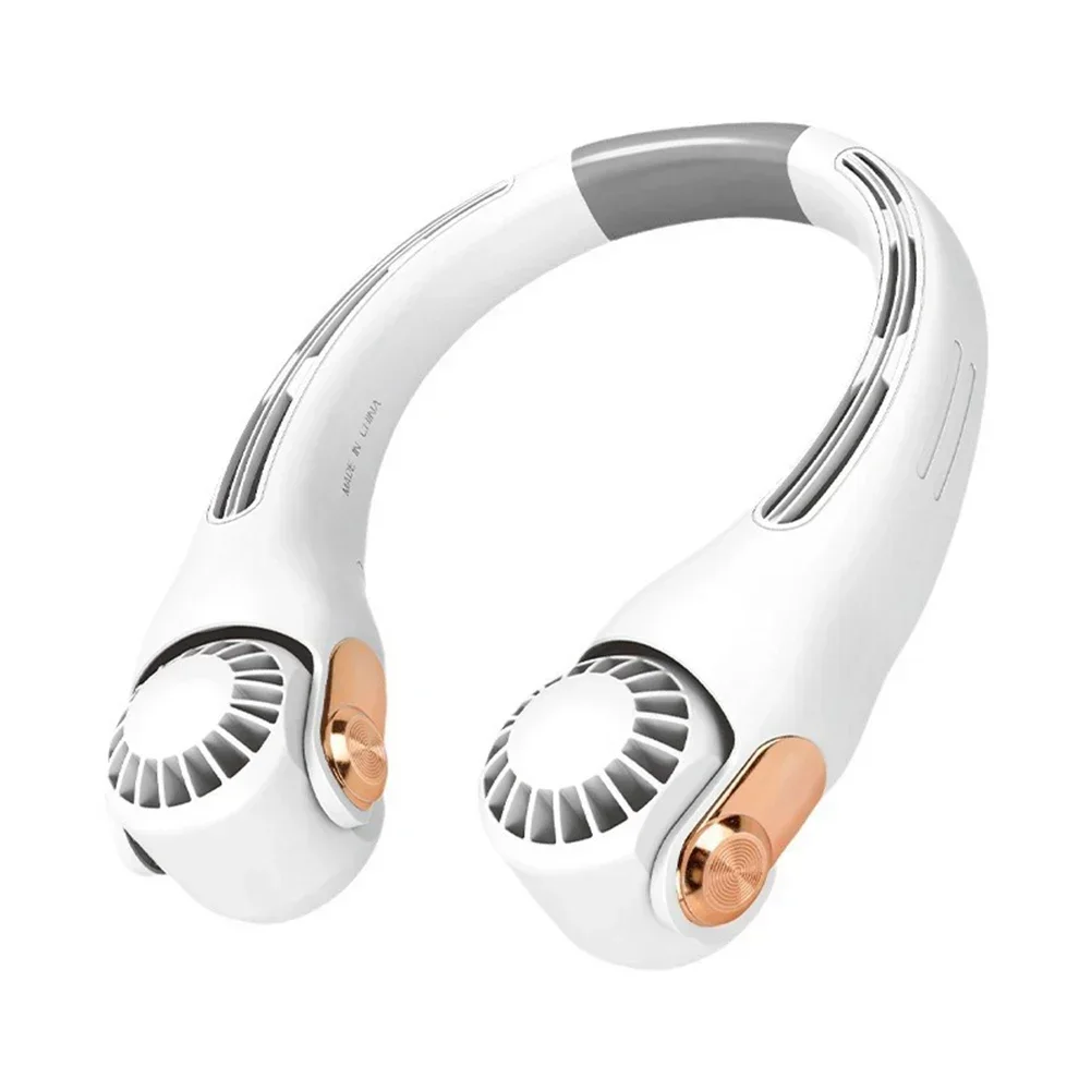 

Портативный USB перезаряжаемый безлопастной шейный вентилятор с регулируемой скоростью ветра для путешествий 360-градусный универсальный безлопастной шейный вентилятор с воздушным потоком