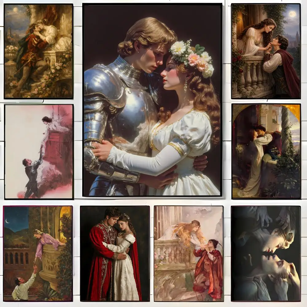 Tragic Play R-Romeo and Juliet Poster Wall Art Print Decorative Mural Home Decor Gift Unframed
