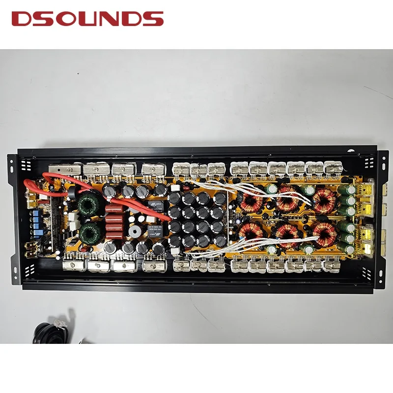 4000 Wrms bei 1 Ω Bass-Auto-Verstärker, koreanisches Design, Mono-Block-Auto-Audio-Verstärker für Auto-Subwoofer