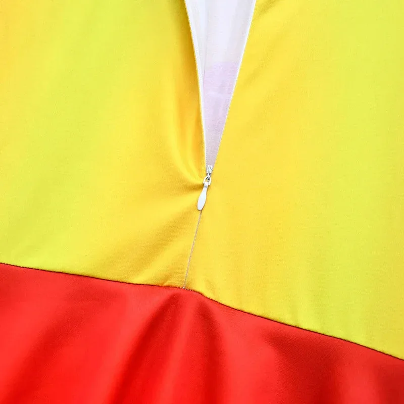 Kawaii Sundrop FNAF Zentai mono ajustado niños disfraz de Halloween fiesta mameluco payaso Luna sol juego de terror Cosplay Disfraces