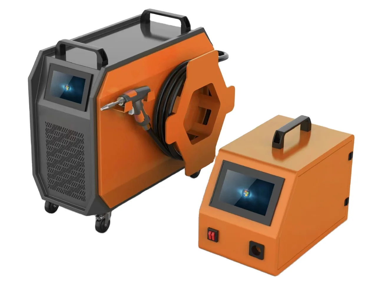 handheld laser welding machine air-cooled 1500W  fiber laser weld machine for aluminum copper welding