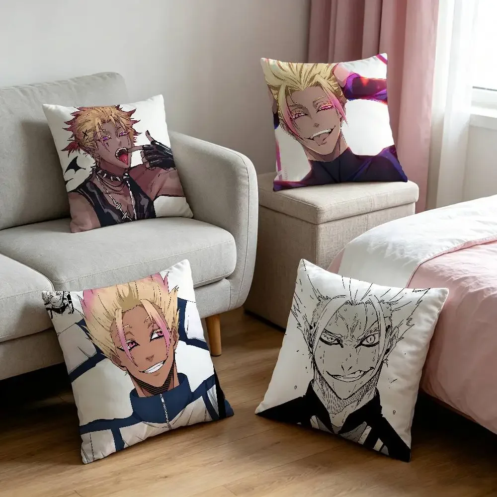 S-Shidou Ryusei Customizable Square Pillowcases, Stylish And Soft, Perfect For Beds, Cars, And Sofas.