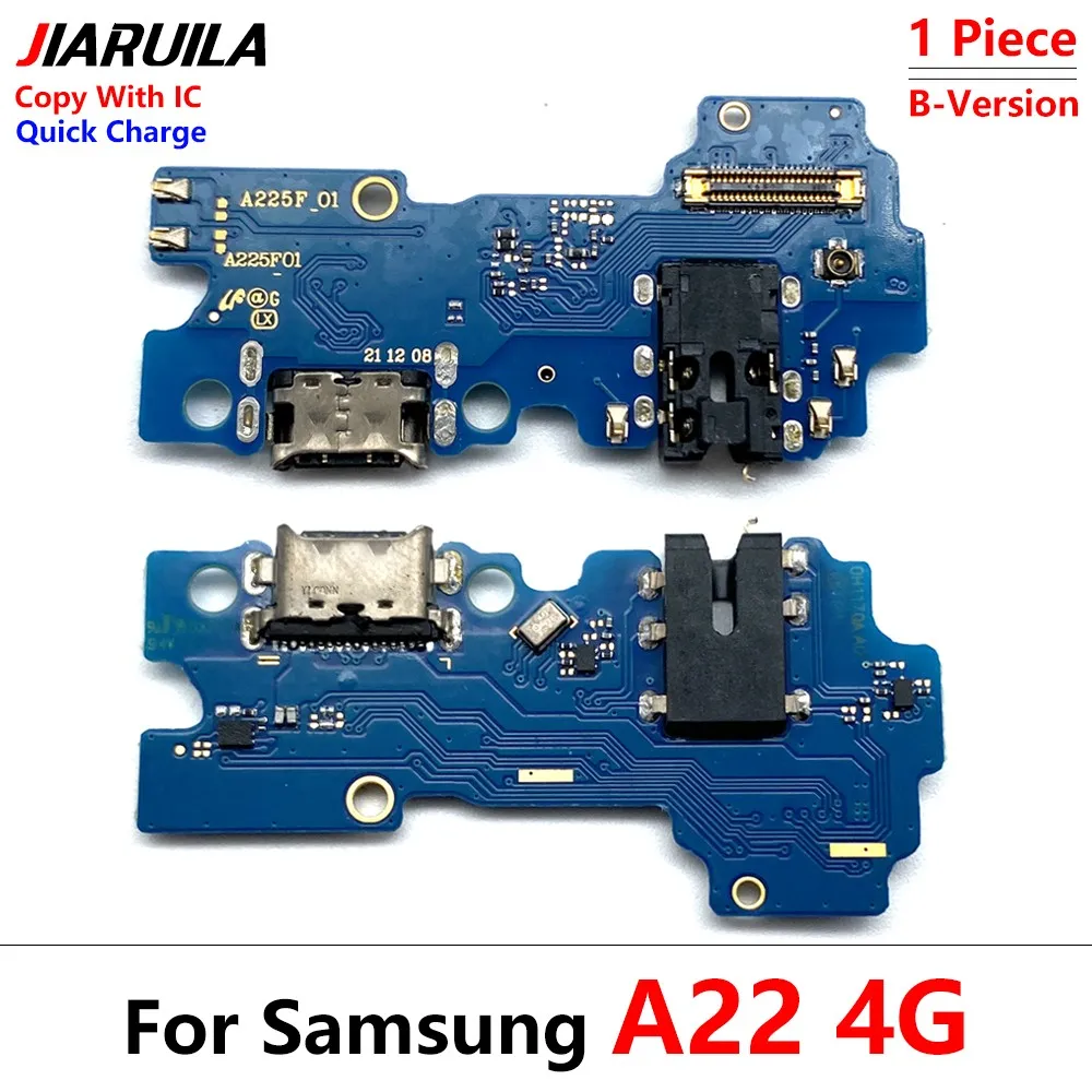 Câble de carte de connecteur de prise de chargeur USB S6, port de charge testé, Samsung A10, A20, A30, A50, A11, A12, A13, A22, 4G, A32, 5G, A51,