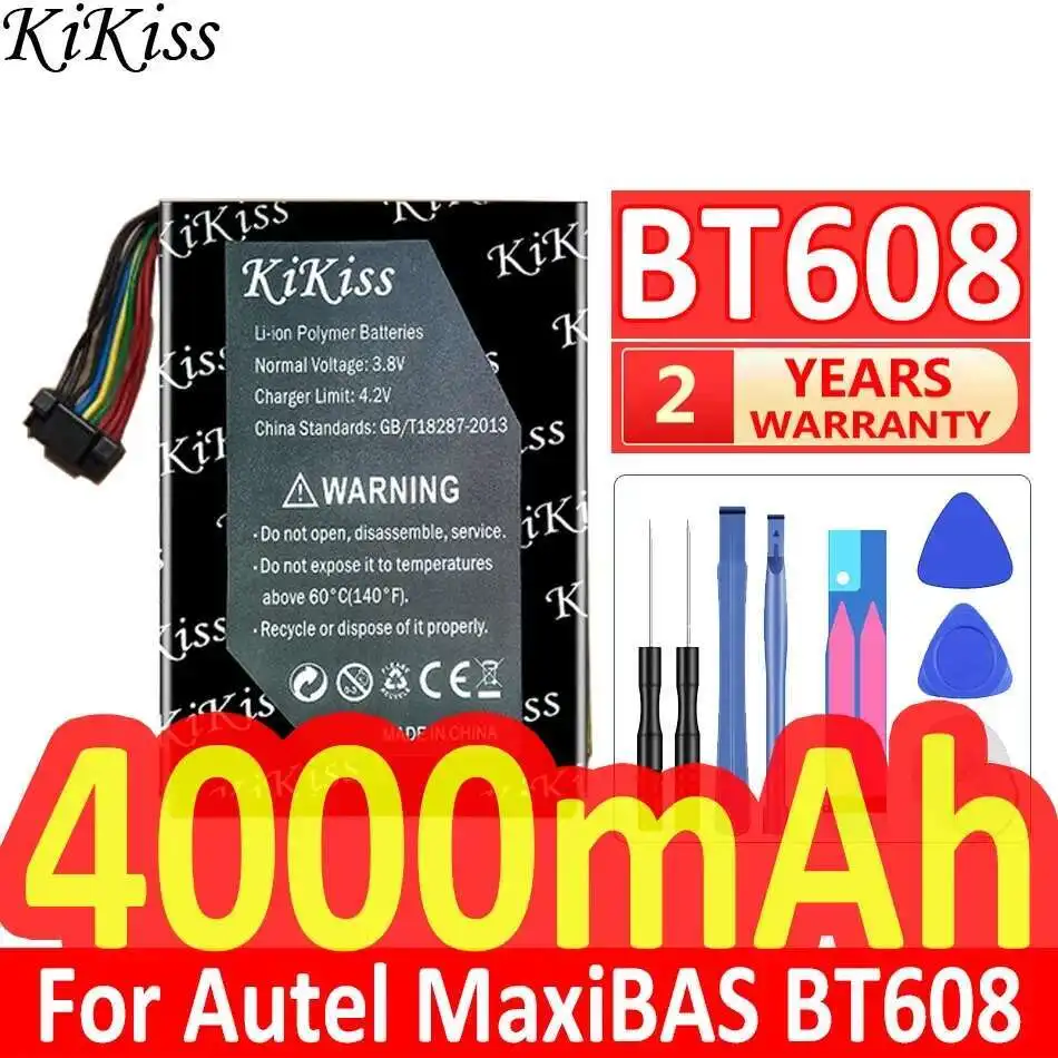 

For Autel Maxibas BT608 Automotive Diagnostic Equipment Battery 4000Mah Safe Stable