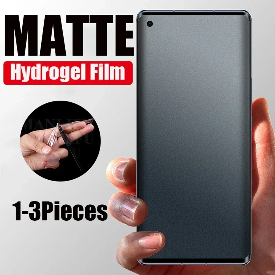 

3 шт. матовая Гидрогелевая пленка для защиты экрана для OnePLus 7T 8T 9 10 11 Pro, полное покрытие, защита для OnePLus 7 6 5 8 9R Nord
