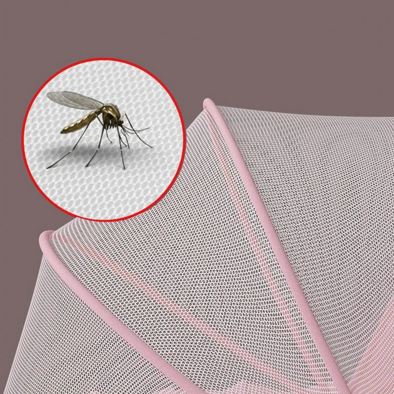 Portable Foldable Baby Netting 0 18 Months Children Folding Tent Mesh Cover Mosquito Net Tent for Newborn Bed Accessories