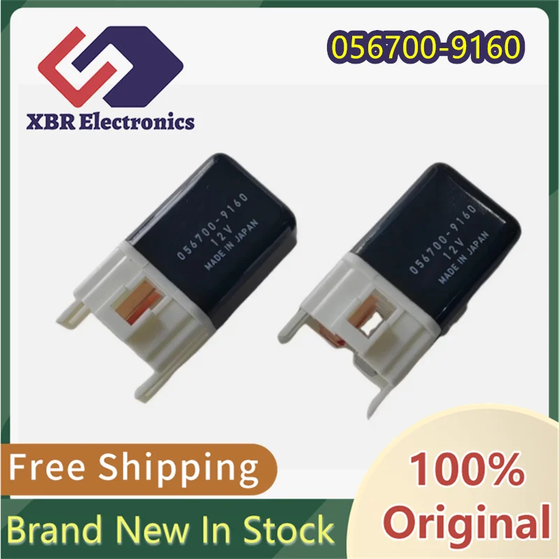

(5/50 pieces) 056700-9160 12VDC 4-pin Denso excavator car air conditioner fan headlight relay Brand new In stock