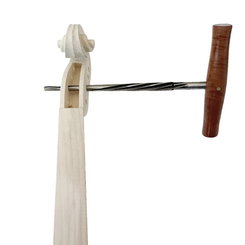Quickly enlarging hole drill for violin strings, precise tail column hole opening tool for maintenance purposes