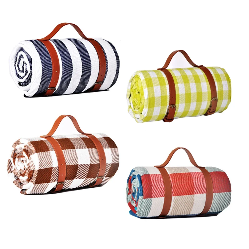 

1 шт., толстое одеяло для пикника на открытом воздухе, портативное пляжное одеяло 1,5x2 м, легкий коврик для пикника, складной коврик для кемпинга, коврик для туристического снаряжения