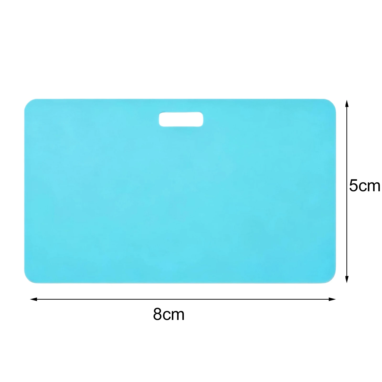 Silicone Erasable Badge Sticky Notepad Ballpoint Pen Write & Alcohol Wipeable Reusable Mini Erasable Whiteboard for Nurses Doctors Healthcare Professionals (Horizontal Blue) view 6