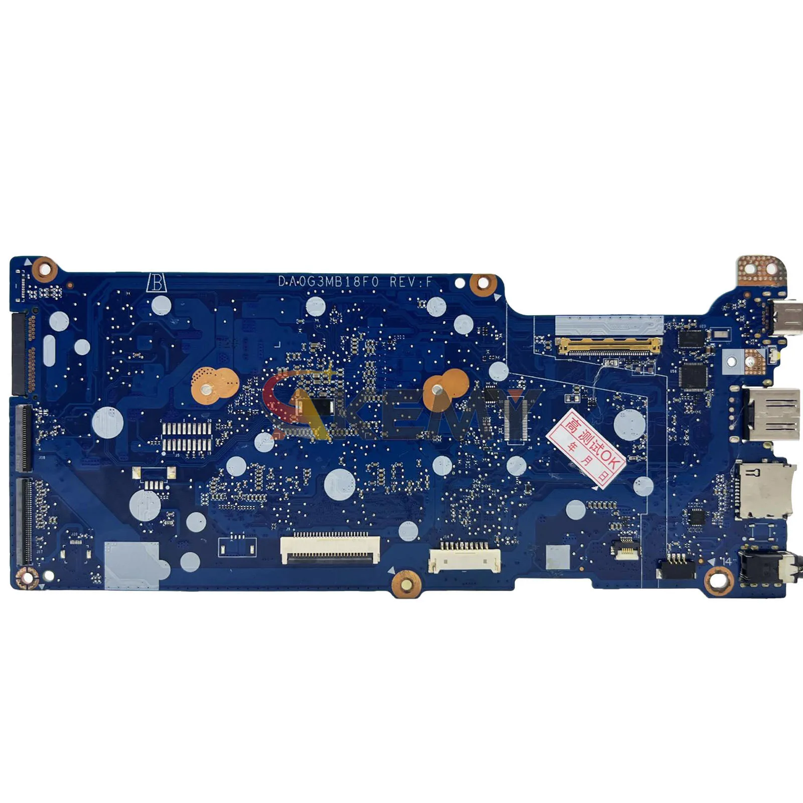 DA0G3MB18F0 Laptop Motherboard For HP Chromebook 14A G5 With A4-9120 CPU 4GB RAM 16G SSD L51910-001 Tested OK