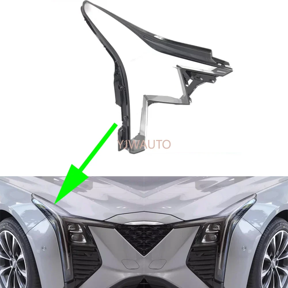 For Cadillac CT5 2024 Headlamp Lens Cover Car Headlight Glass Replacement Front Lamp Shade MAsk Auto Shell