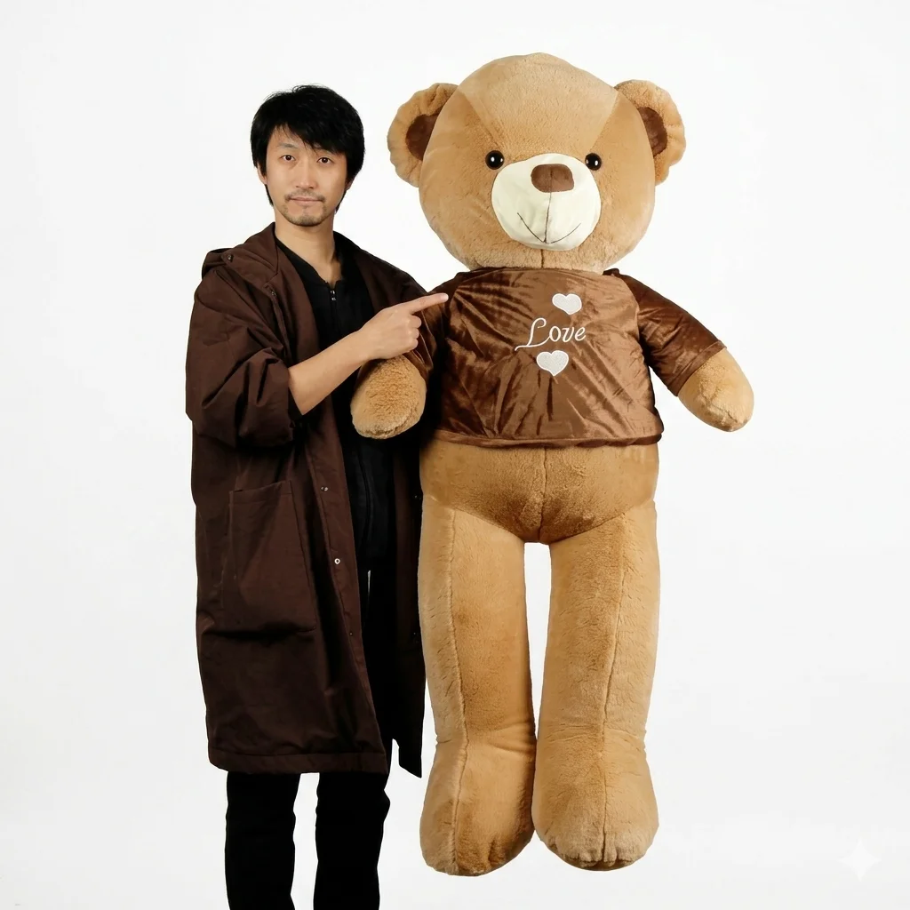 Stage Magic Giant Teddy Bear Appearance Prop Foldable Plush Bear
