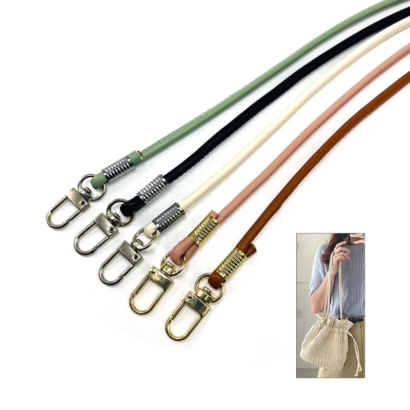 PU Leather Metal Shoulder Bag Buckle Handle DIY Purse Strap Handbags Belts Strap