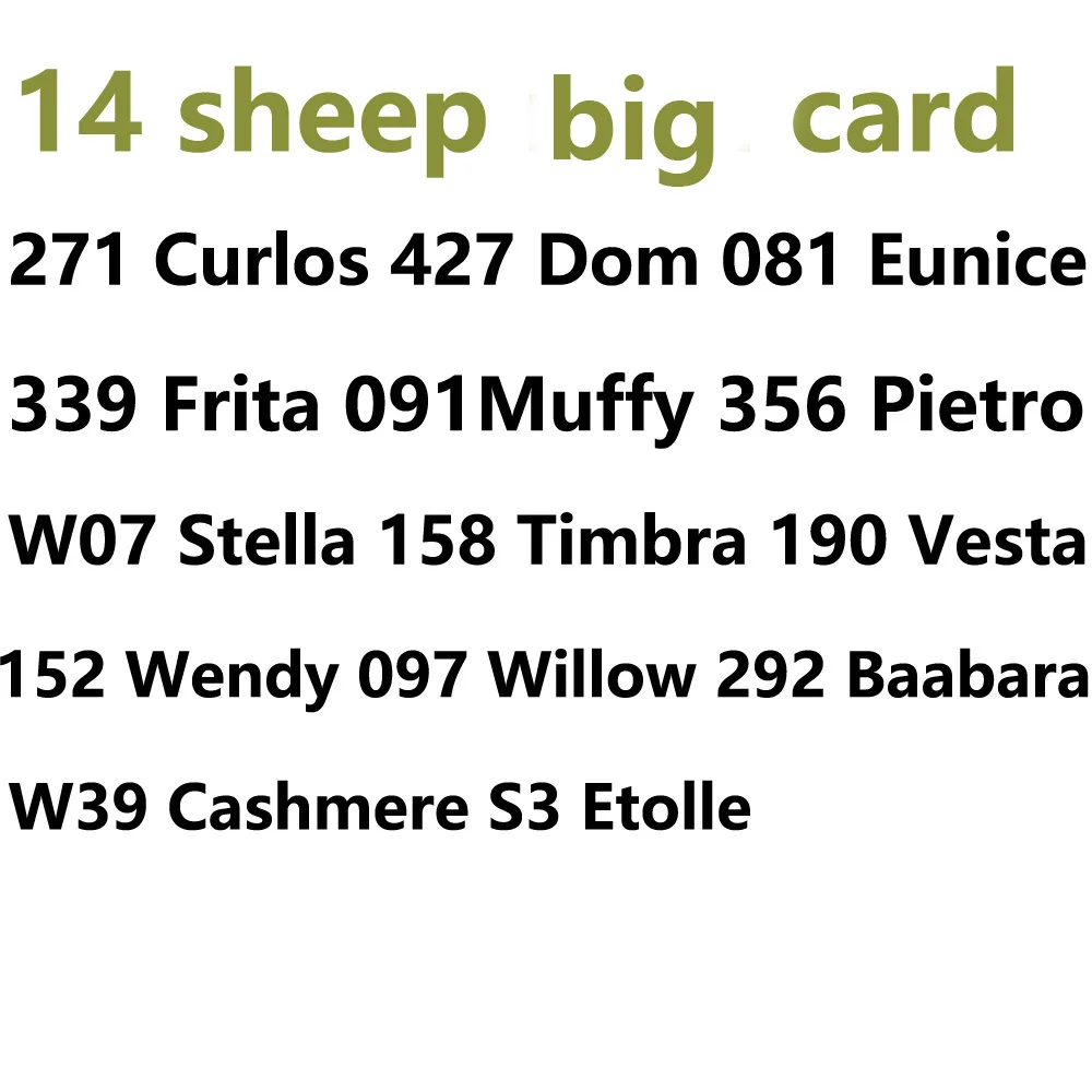 NIEUWE Viche Mineru Tulin Cece serie 1 tot serie 5 001-448 ACNH koppeling dier Sanrio NFC-kaart voor NS-schakelaar