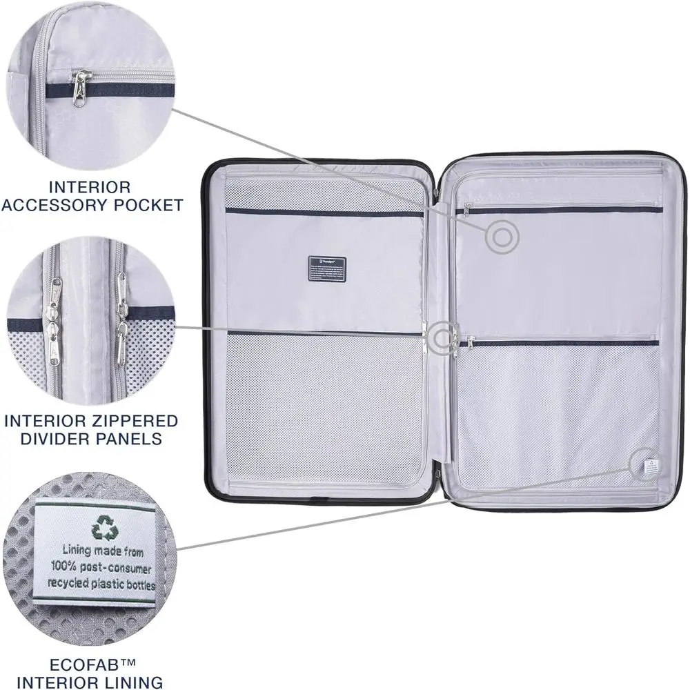 Maxlite Air V2 2-Piece Luggage Set: 8-Wheel Spinner, Lightweight Hardshell, TSA Lock, 21 & 28