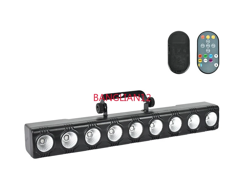 9 LED scanning lights, light show UV purple light, can be used as KTV background wall