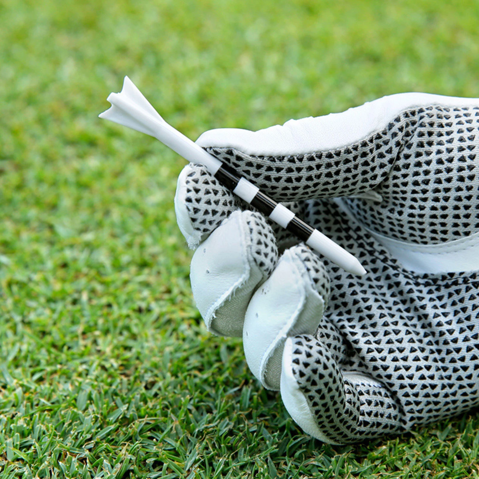 

30 шт., футболка для гольфа, ограничительная марка, 83 мм, 4-зубчатая чашка, длинный держатель для мяча, белый/зеленый/синий/розово-красный для тренировок водителя гольфа