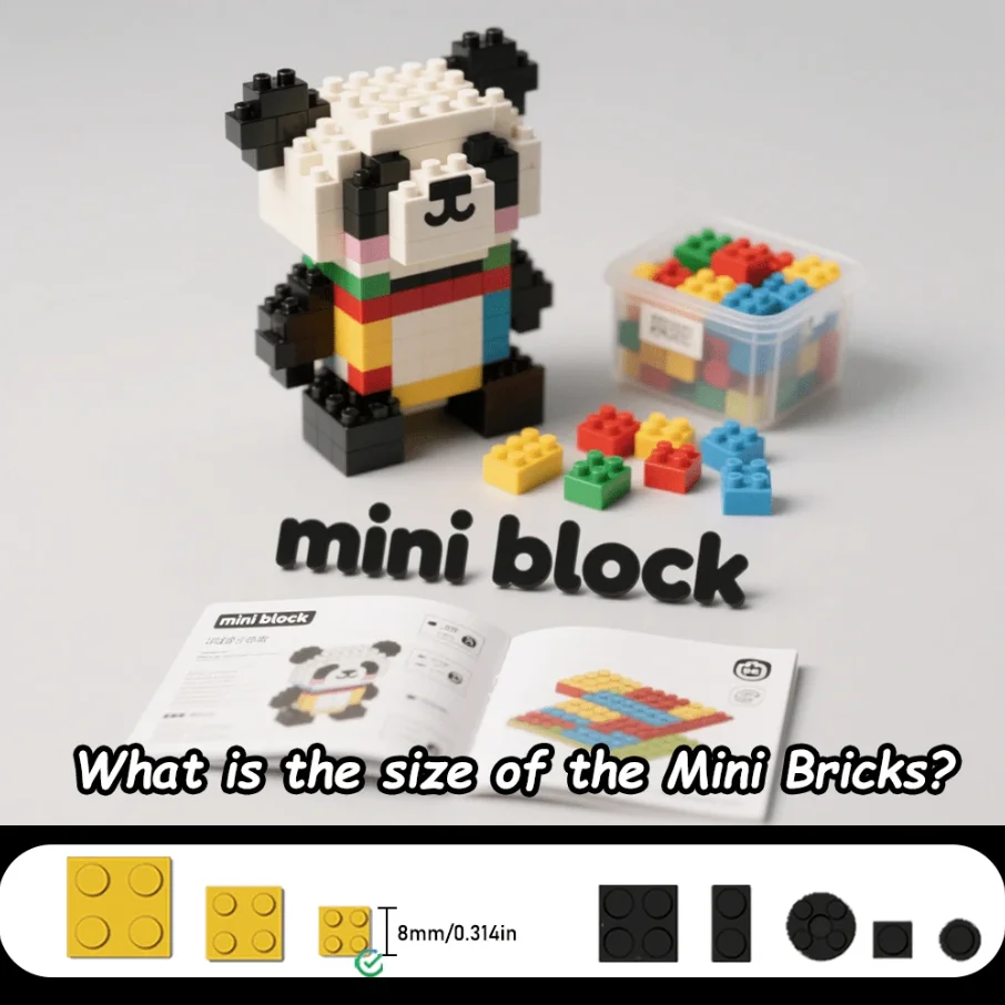 Random building block blind boxes, disassemble and assemble small surprises, meeting the need for fun