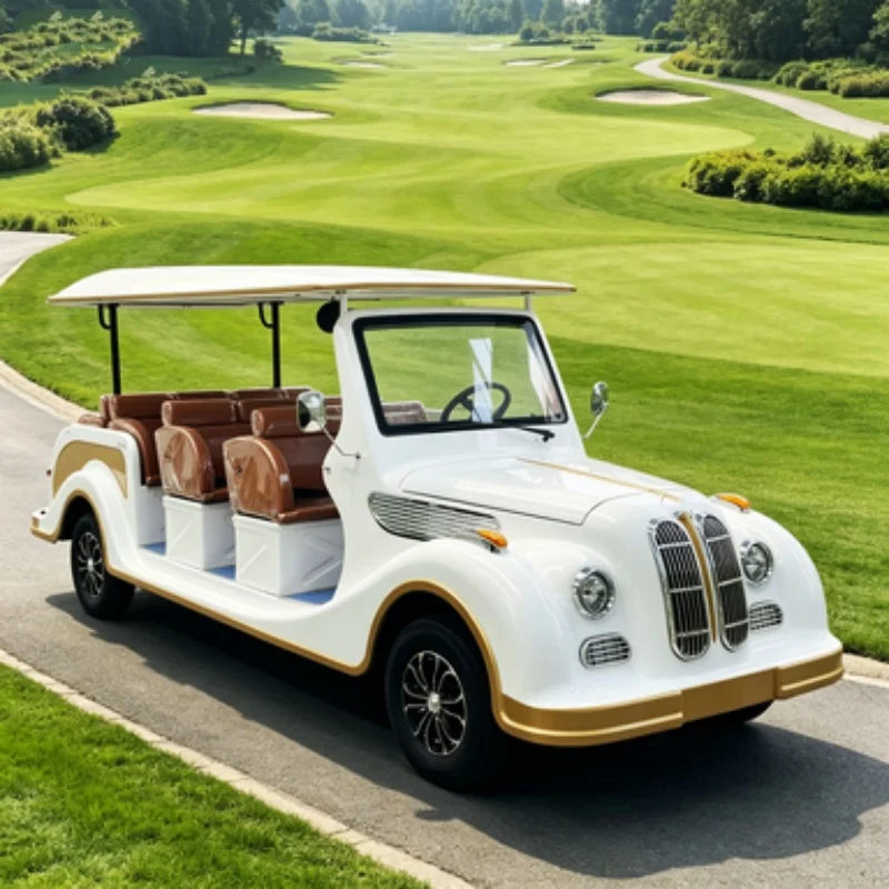 2026 Vintage Classic Car With 4KW 5KW Motor 72V Lithium Battery Luxurious Antique Classic Car Free Custom Body Seat Colors