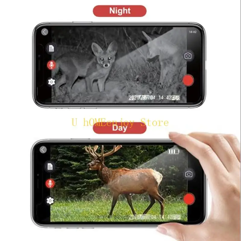 B0KF Digital Monocular Travel Monoculars Save Photo Video High-Tech Gear 75ft/22m