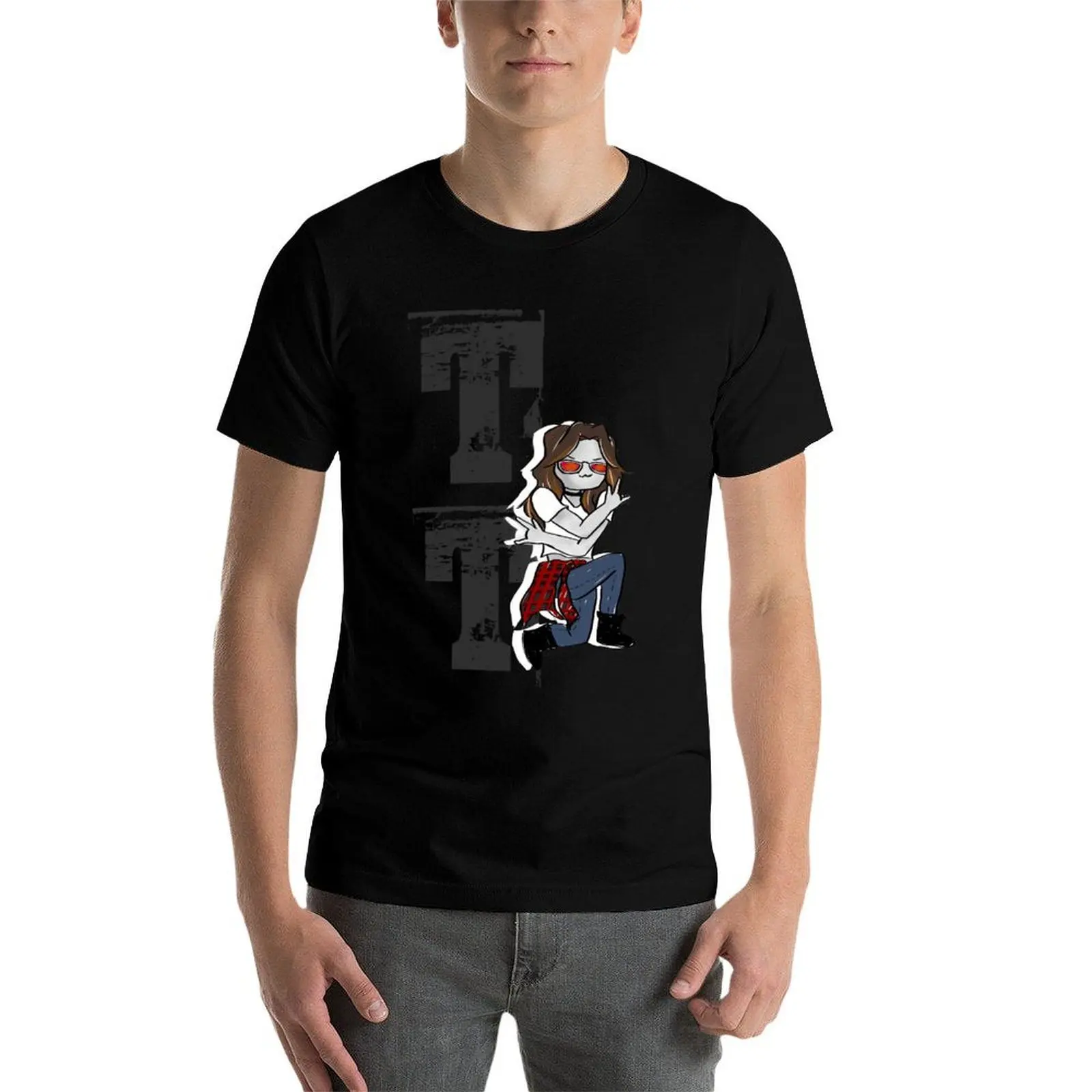

Tasya Teles - Black T-Shirt man t shirts cotton man t shirts for men casual T-Shirt