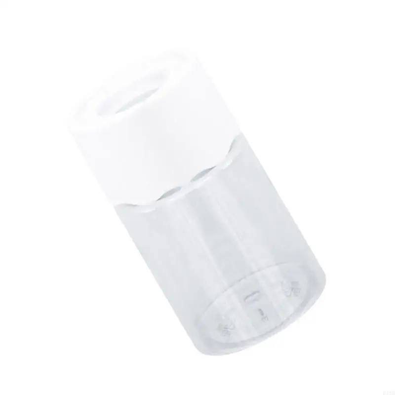 F19B Miniature Hydroponic Flower Planter Vase Container Decoration Transparent Imitation Glass Soilless Plant Pots for Indoor